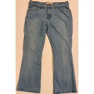 Y2K Vintage Levi's 515 Nouveau Boot Cut Jeans Light Wash Size 14 Short